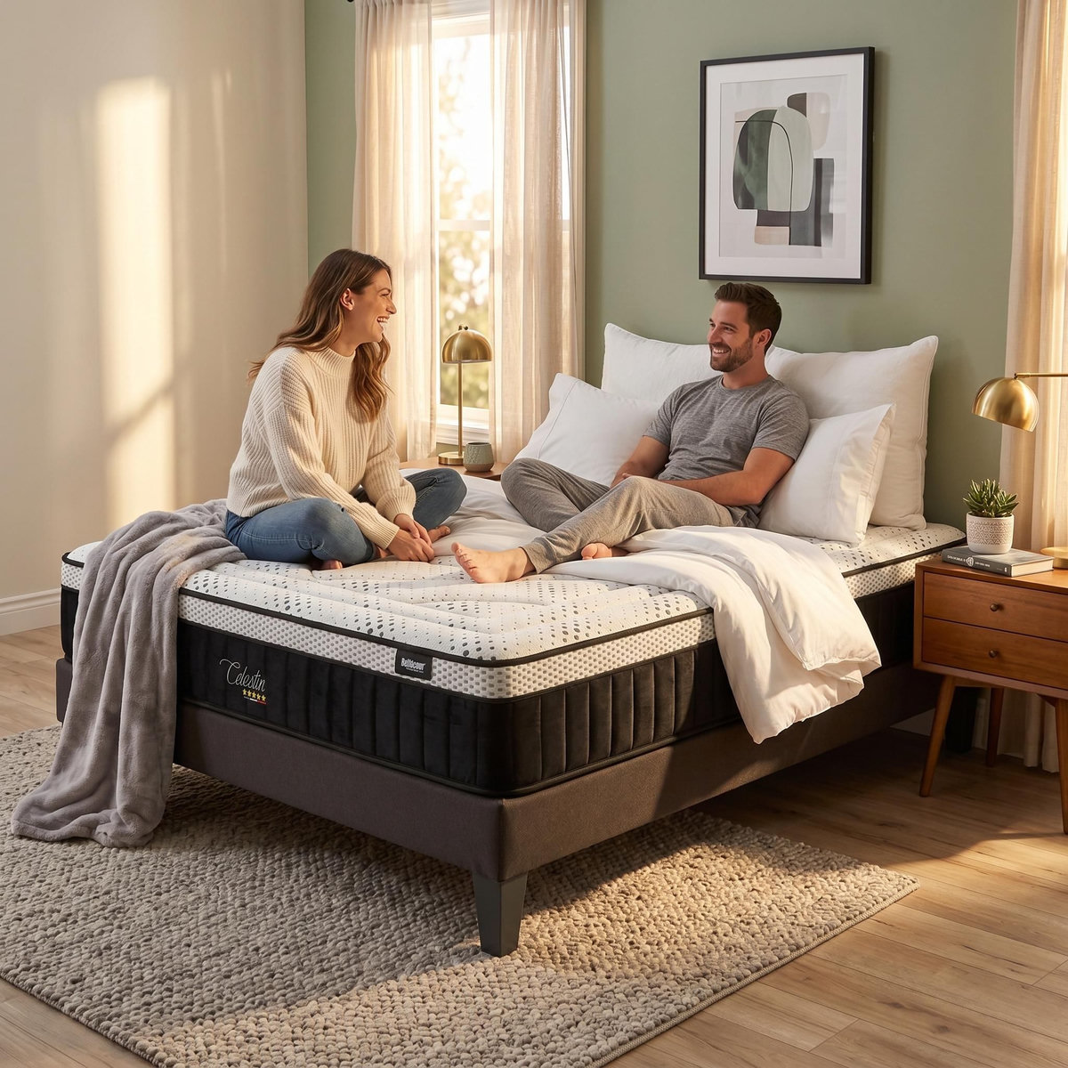BELLECOUR BELLECOUR LITERIE | Matelas CELESTIN 2.0 | Mousse avec mémoire de forme