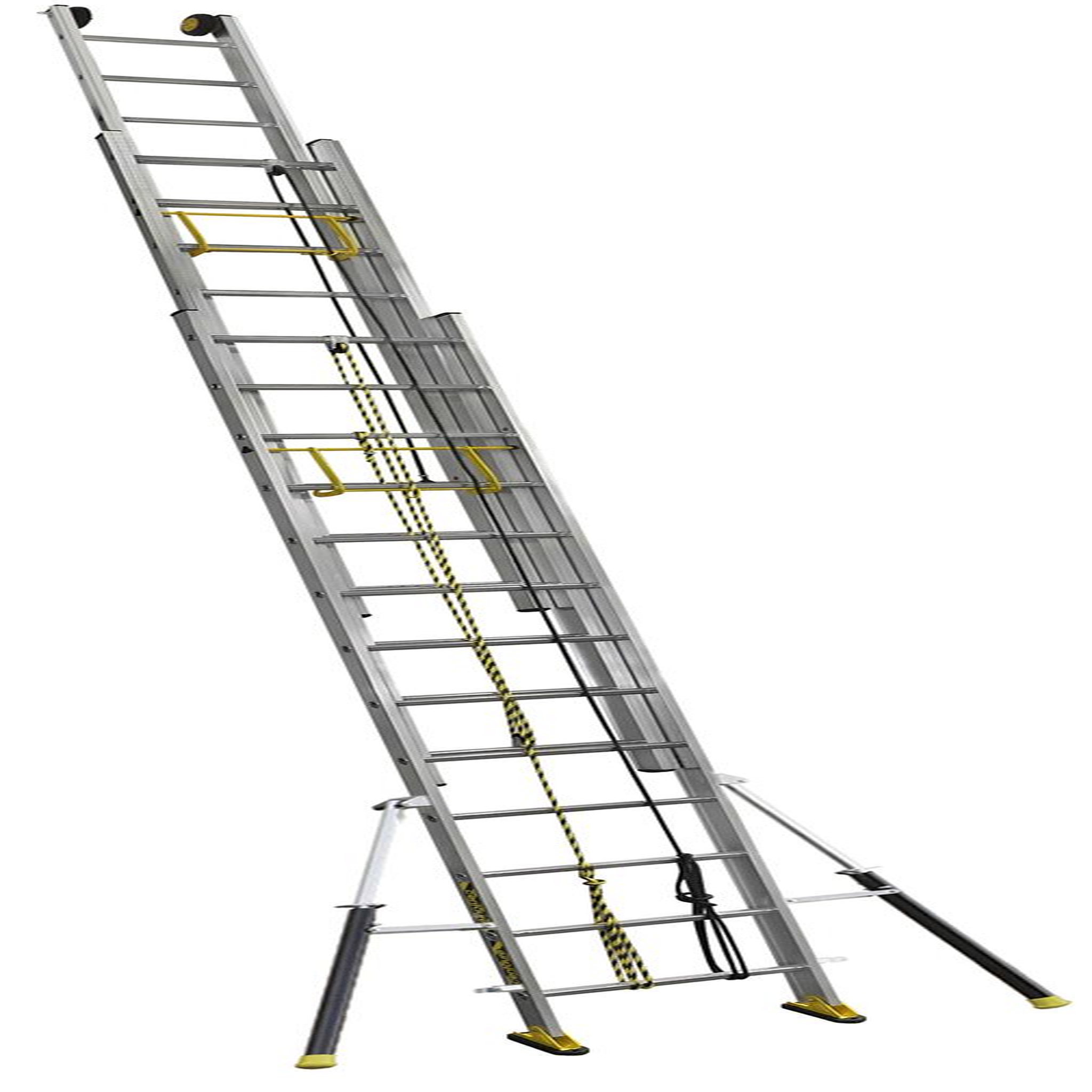 Centaure Echelle coulissante 3 plans à corde C3 STAB' 3m80/8m95