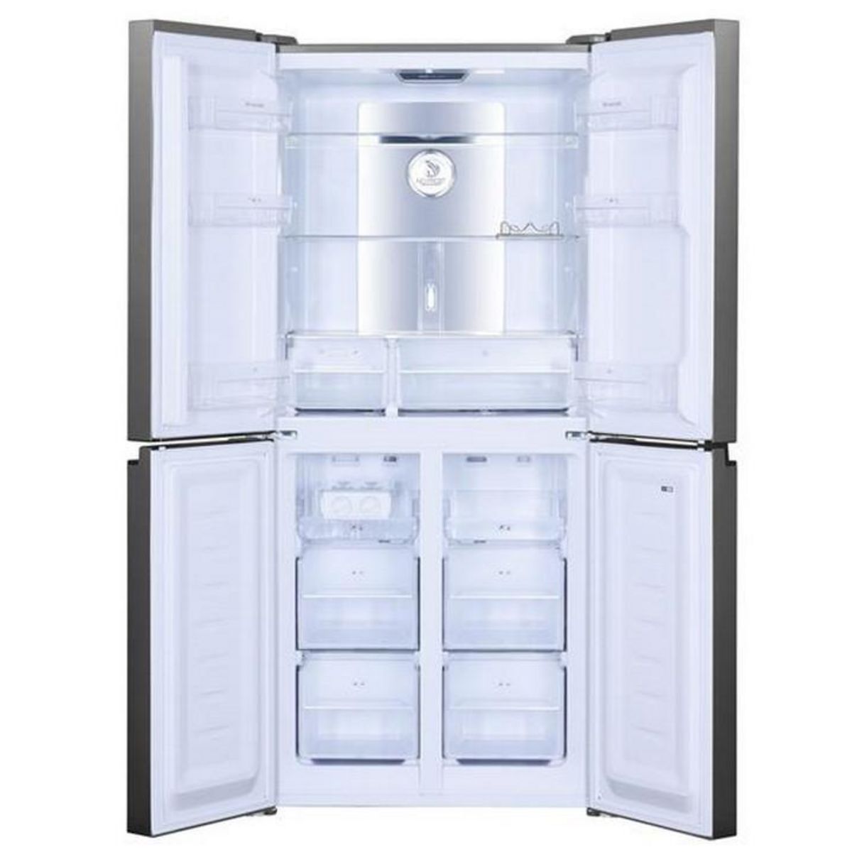 BRANDT Réfrigérateur américain 80cm 421l e no frost inox - bfm870nx