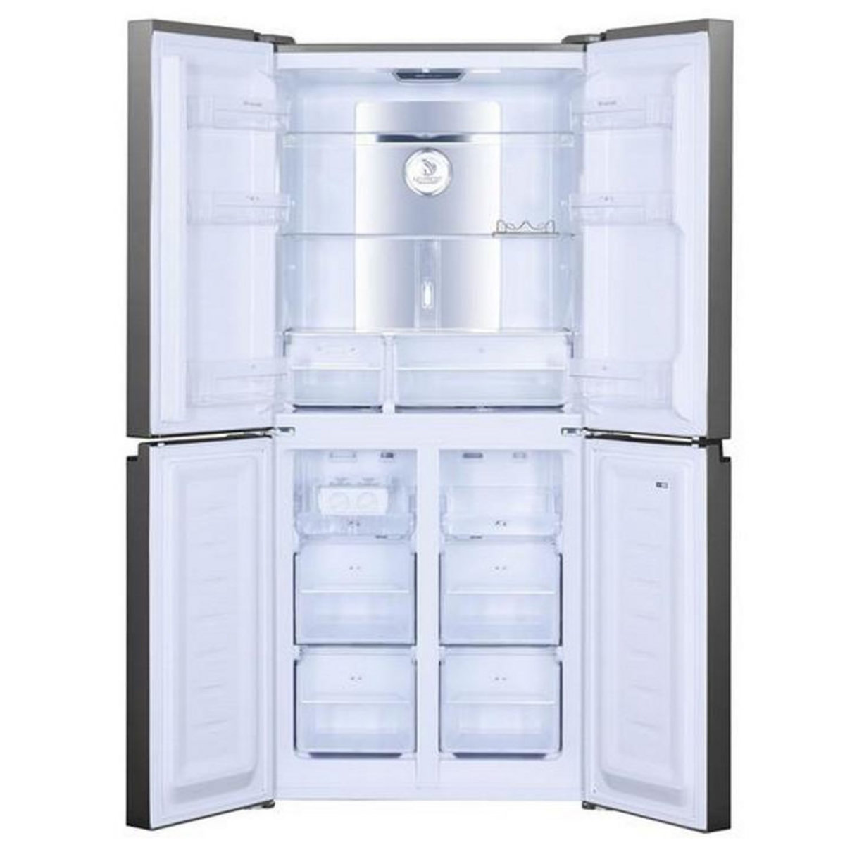 BRANDT Réfrigérateur américain 80cm 421l e no frost inox - bfm870nx
