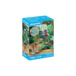 PLAYMOBIL 71823 - Velociraptor - explorateur avec lasso et marmotte