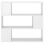 Voir la diapositive 5 : VIDAXL Bibliotheque/Separateur de piece Blanc brillant 100x24x94 cm