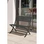 Voir la diapositive 4 : Paris Prix Banc de Jardin Pliant  Marius  95cm Gris Anthracite