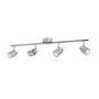 Voir la diapositive 1 : Philips Suspension Philips Foco Argenté Métal 15,5 x 10 x 69 cm GU10 4