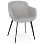 Voir la diapositive 1 : Paris Prix Fauteuil Design  Sead  80cm Gris