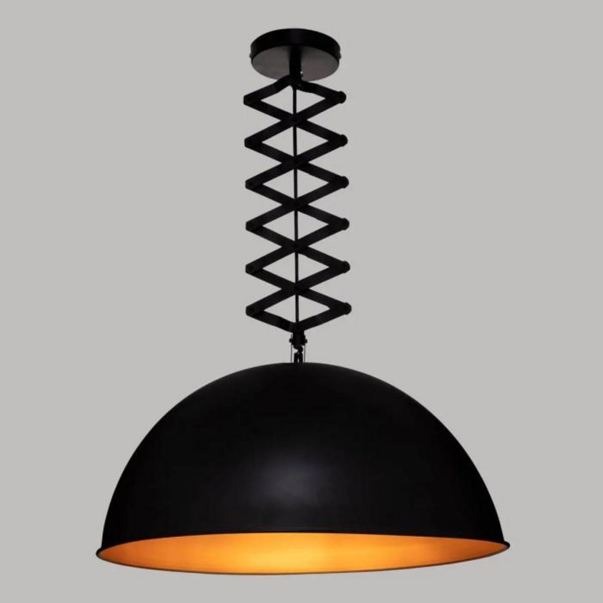 ATMOSPHERA Lampe Suspension en Métal  Lahti  51cm Noir