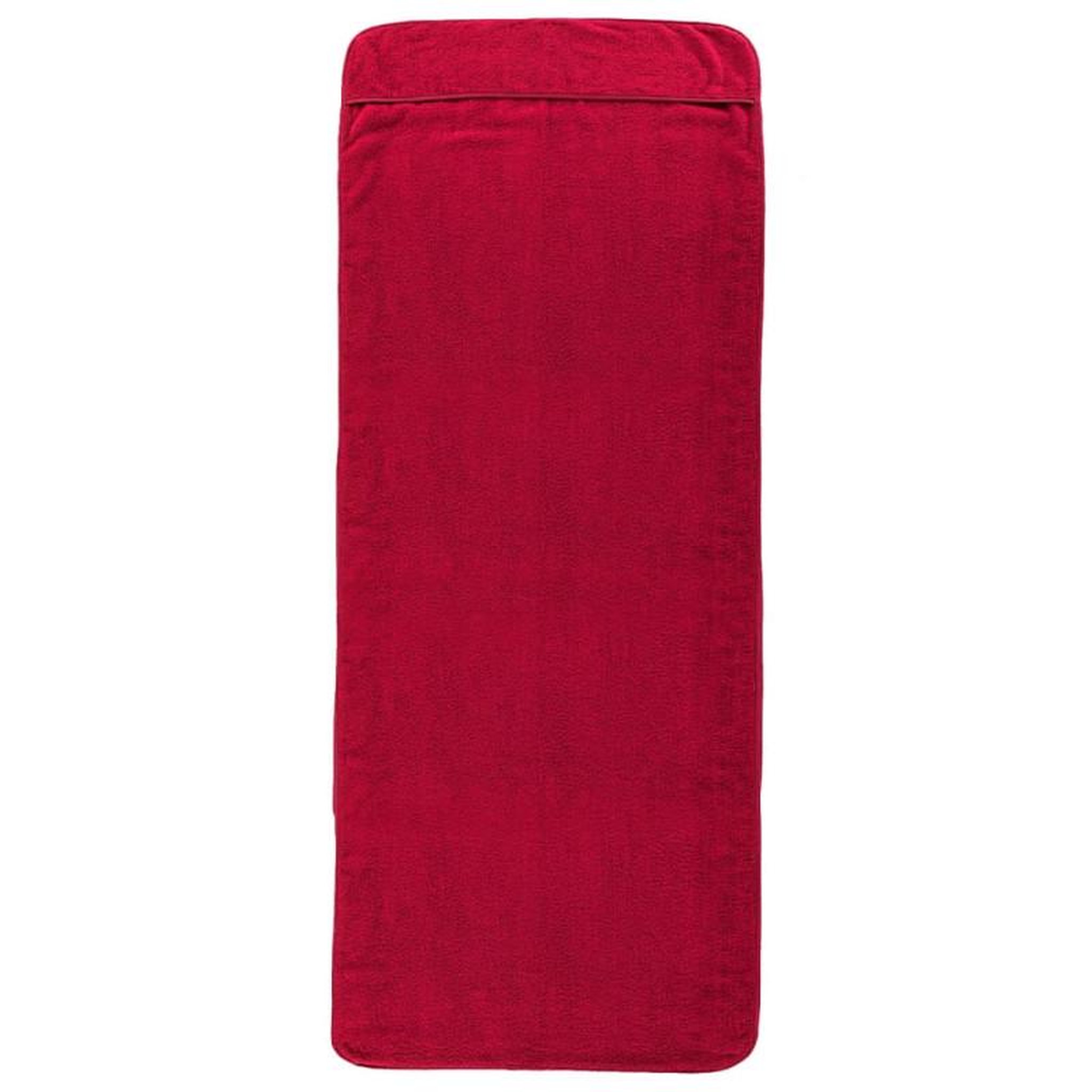 Voir la diapositive 3 : VIDAXL Serviettes de plage 2 pcs bordeaux 60x135 cm tissu 400 GSM