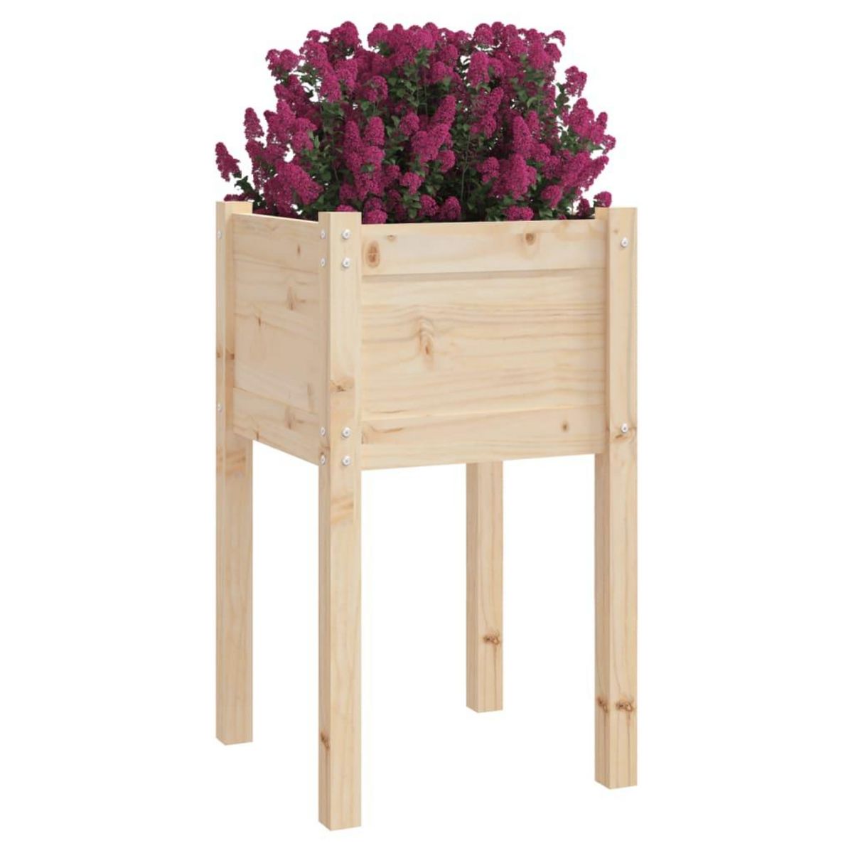 VIDAXL Jardiniere d'exterieur 50x50x70 cm bois de pin massif