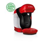 BOSCH Machine a café multi-boissons - BOSCH - TASSIMO - T11 Style rouge - 1400 W