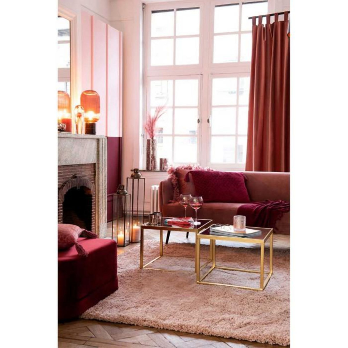 Paris Prix Lanterne en Métal  Antique  69cm Bronze