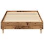 Voir la diapositive 5 : VIDAXL Cadre de lit sans matelas vieux bois 100x200 cm bois ingenierie