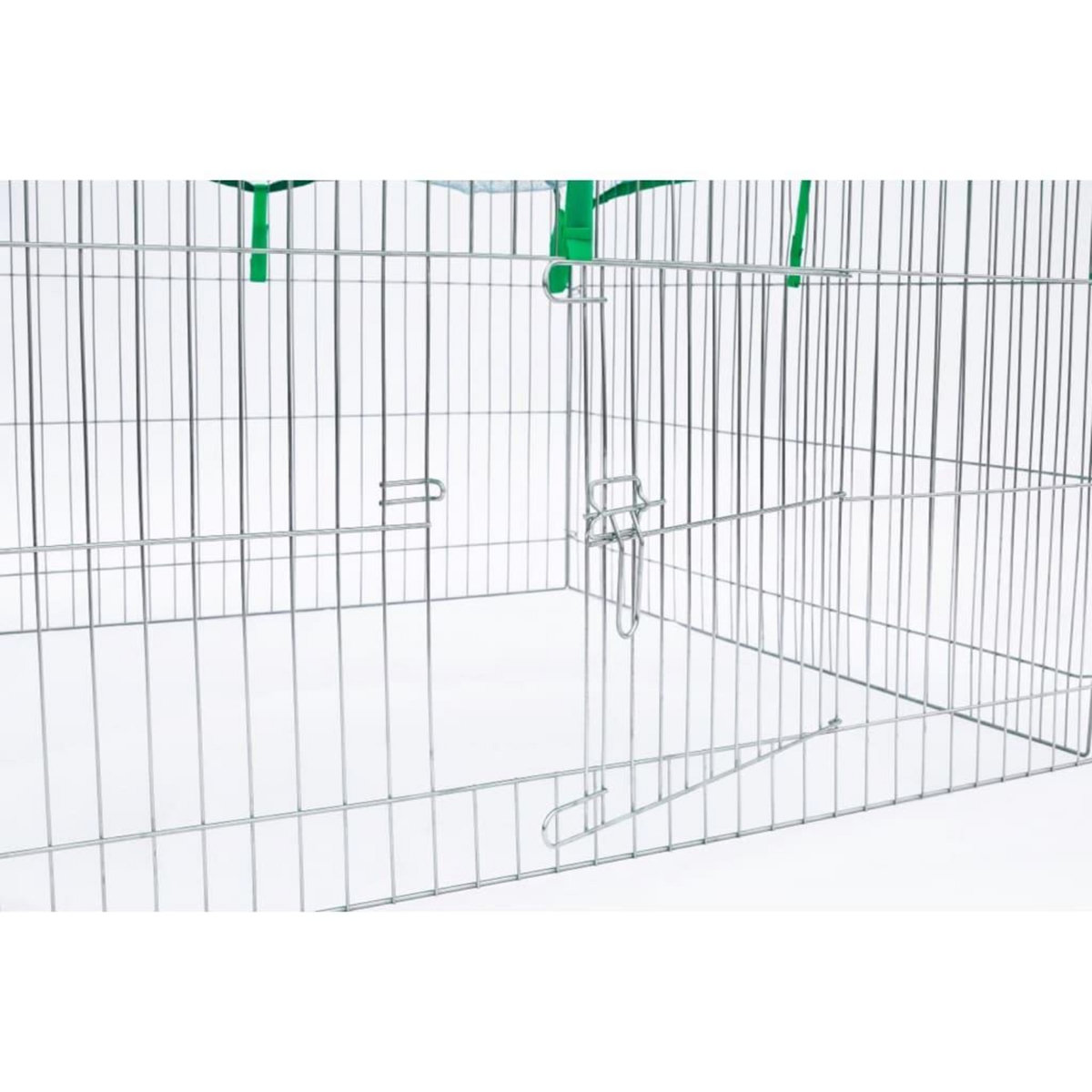 @Pet @Pet Enclos exterieur pour animaux Complete 116x116x65 cm Metal