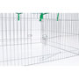 Voir la diapositive 4 : @Pet @Pet Enclos exterieur pour animaux Complete 116x116x65 cm Metal