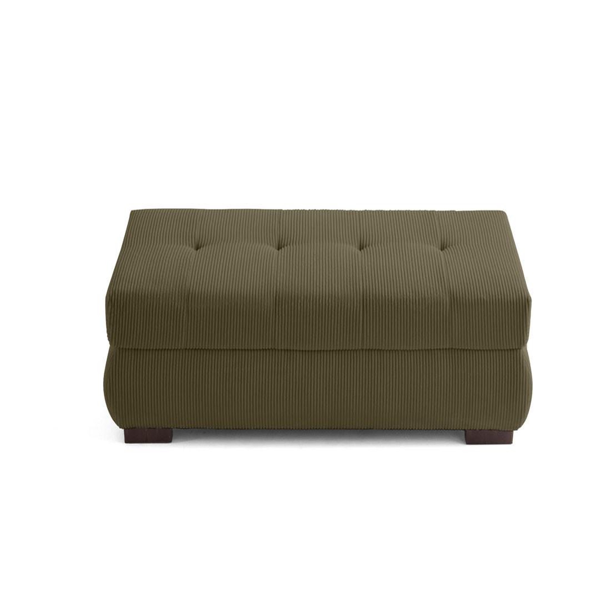 Voir la diapositive 6 : LISA DESIGN Vermont - pouf d'appoint - en velours côtelé