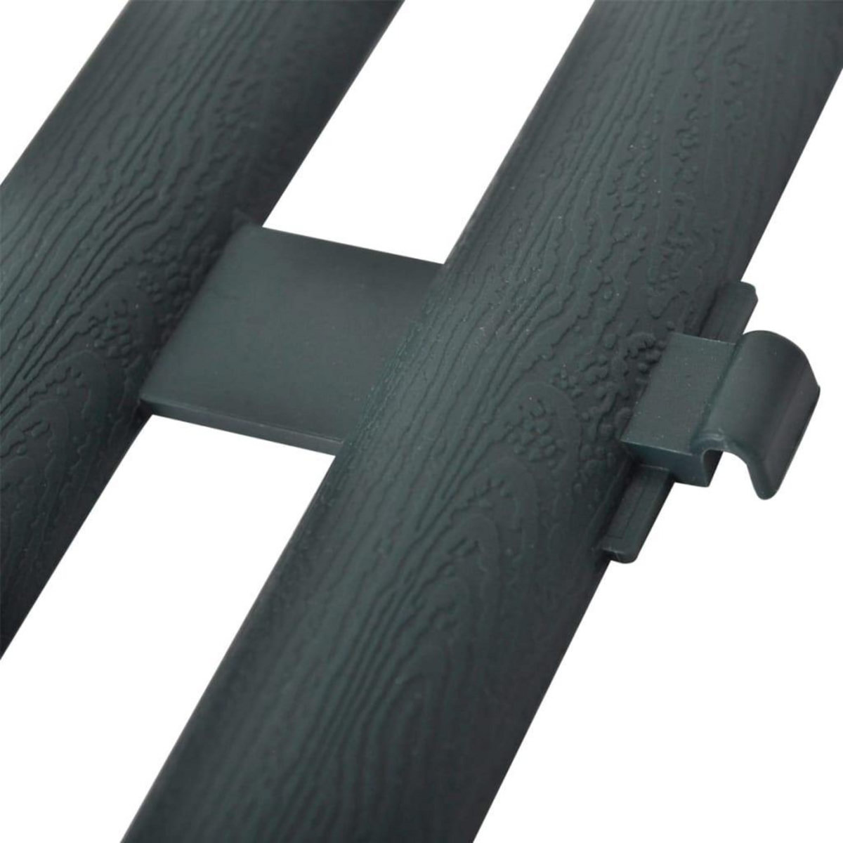 VIDAXL Bordures de pelouse 17 pcs 10 m Vert