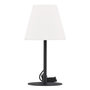 Voir la diapositive 1 : Paris Prix Lampe à Poser d'Extérieur  Moris  52cm Noir