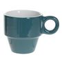Voir la diapositive 6 : Paris Prix Lot de 6 Tasses & Porte Capsules  Rack  5cl Multicolore