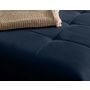 Voir la diapositive 6 : BEST MOBILIER Petra - canapé d'angle réversible - convertible avec coffre - 4 places - en velours