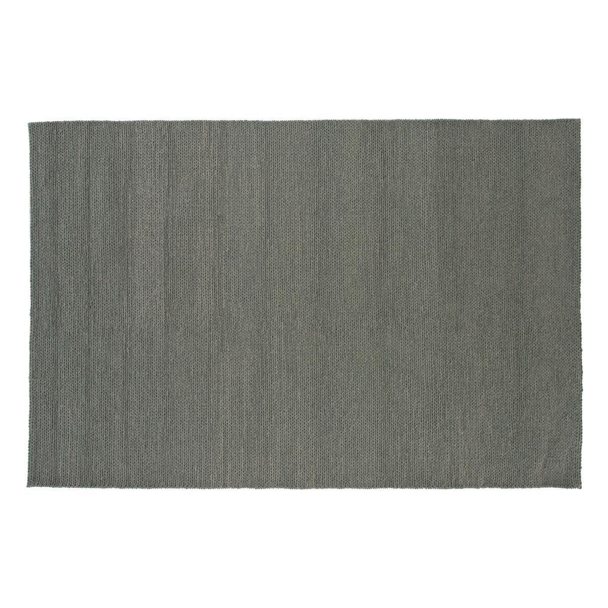 Voir la diapositive 2 : Paris Prix Tapis tressé en laine  marta  200x300cm vert
