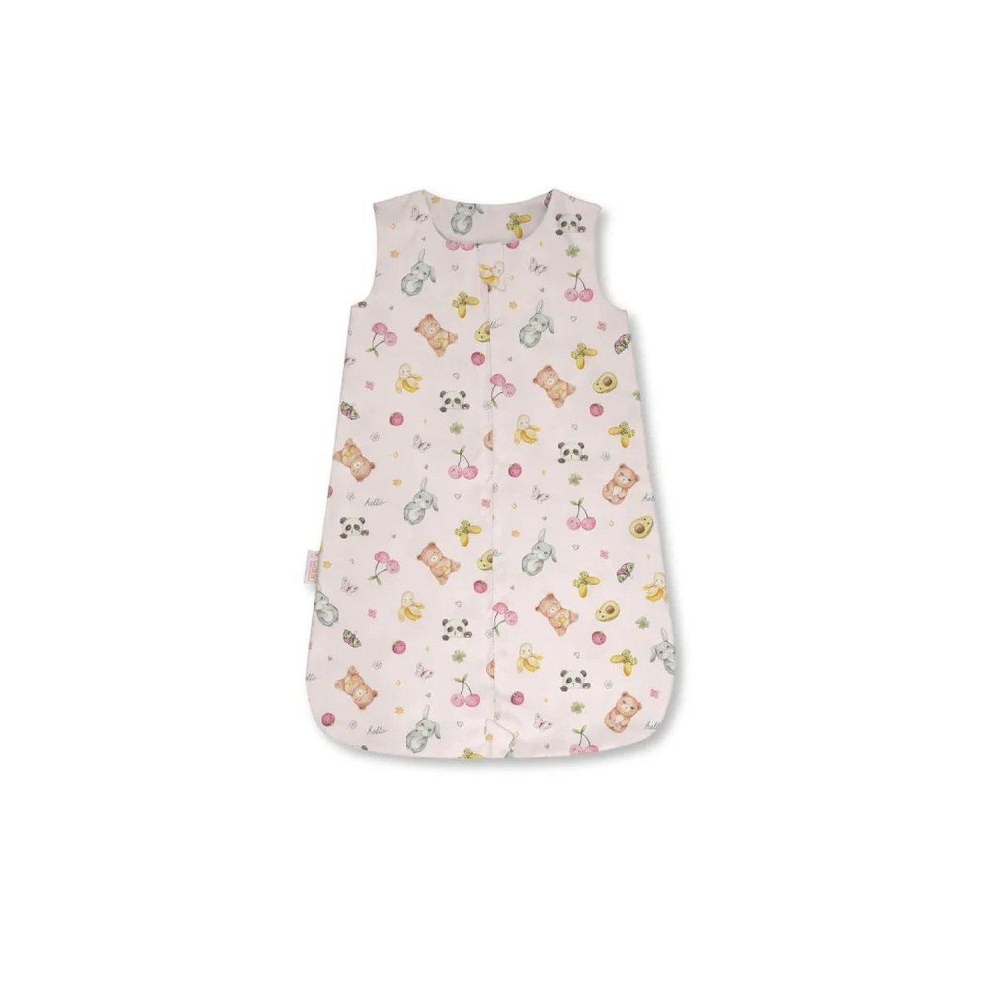 WALDIN Gigoteuse en bambou 40 × 64 cm 0,5 TOG - taille S - motif bonbons, rose