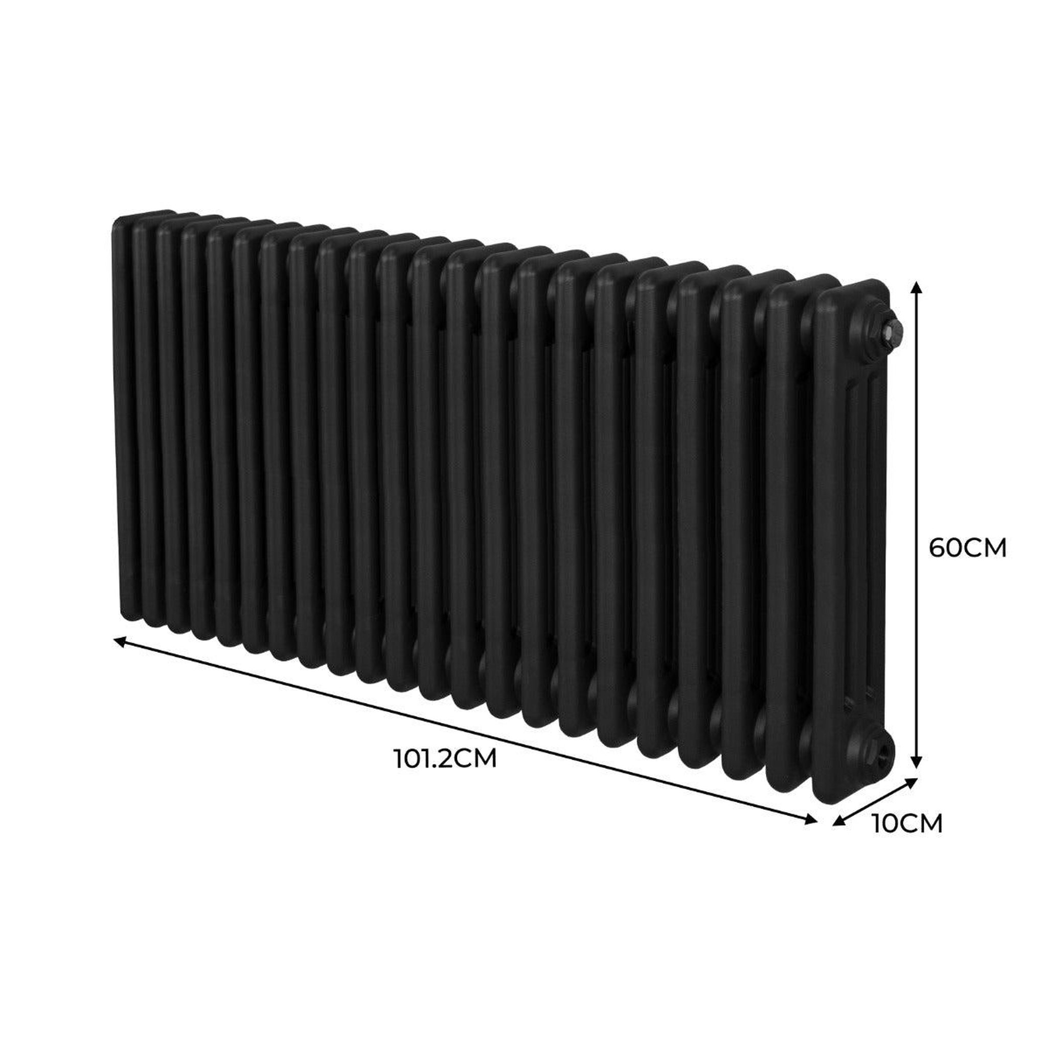 Voir la diapositive 5 : MONSTERSHOP Radiateur traditionnel à 3 colonnes – 600 x 1012 mm