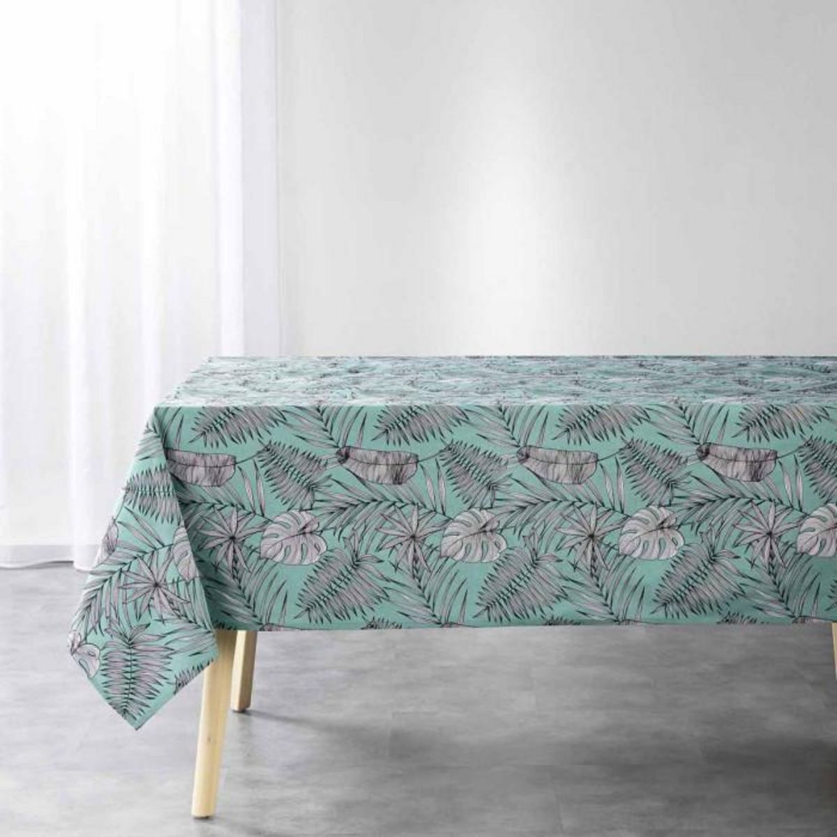 Paris Prix Nappe Rectangulaire  Puebla  140x240cm Menthe
