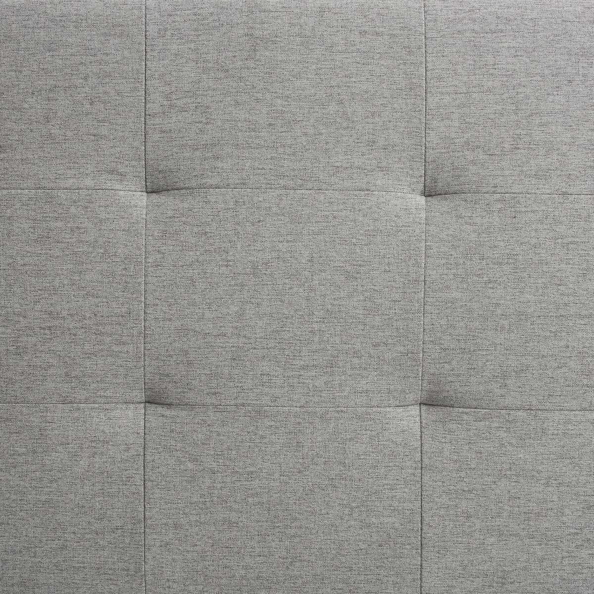 IDIMEX Tête de lit JALEYA 90 capitonnée sur pieds, en tissu