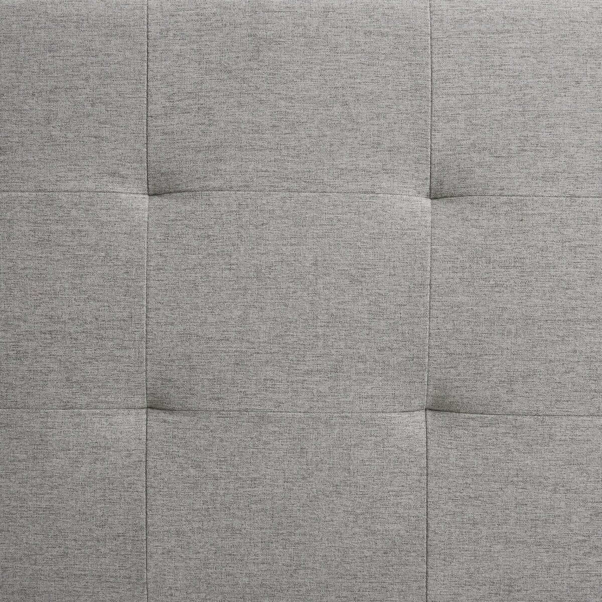 IDIMEX Tête de lit JALEYA 90 capitonnée sur pieds, en tissu