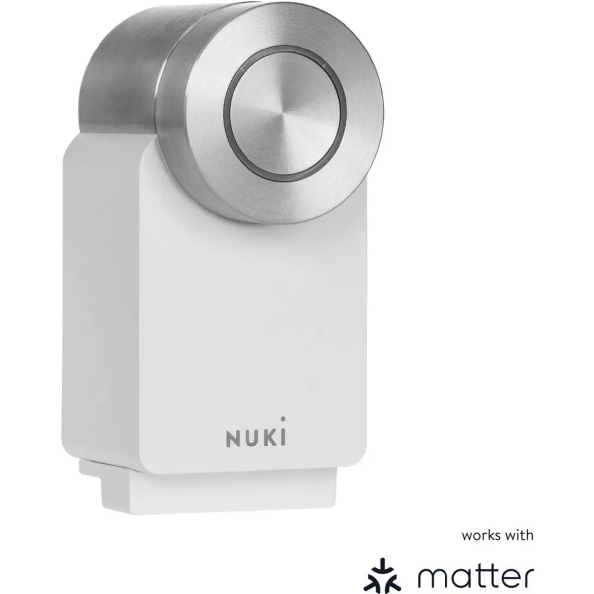 NUKI Serrure connectée Smart Lock Pro (4e Génération) Blanc