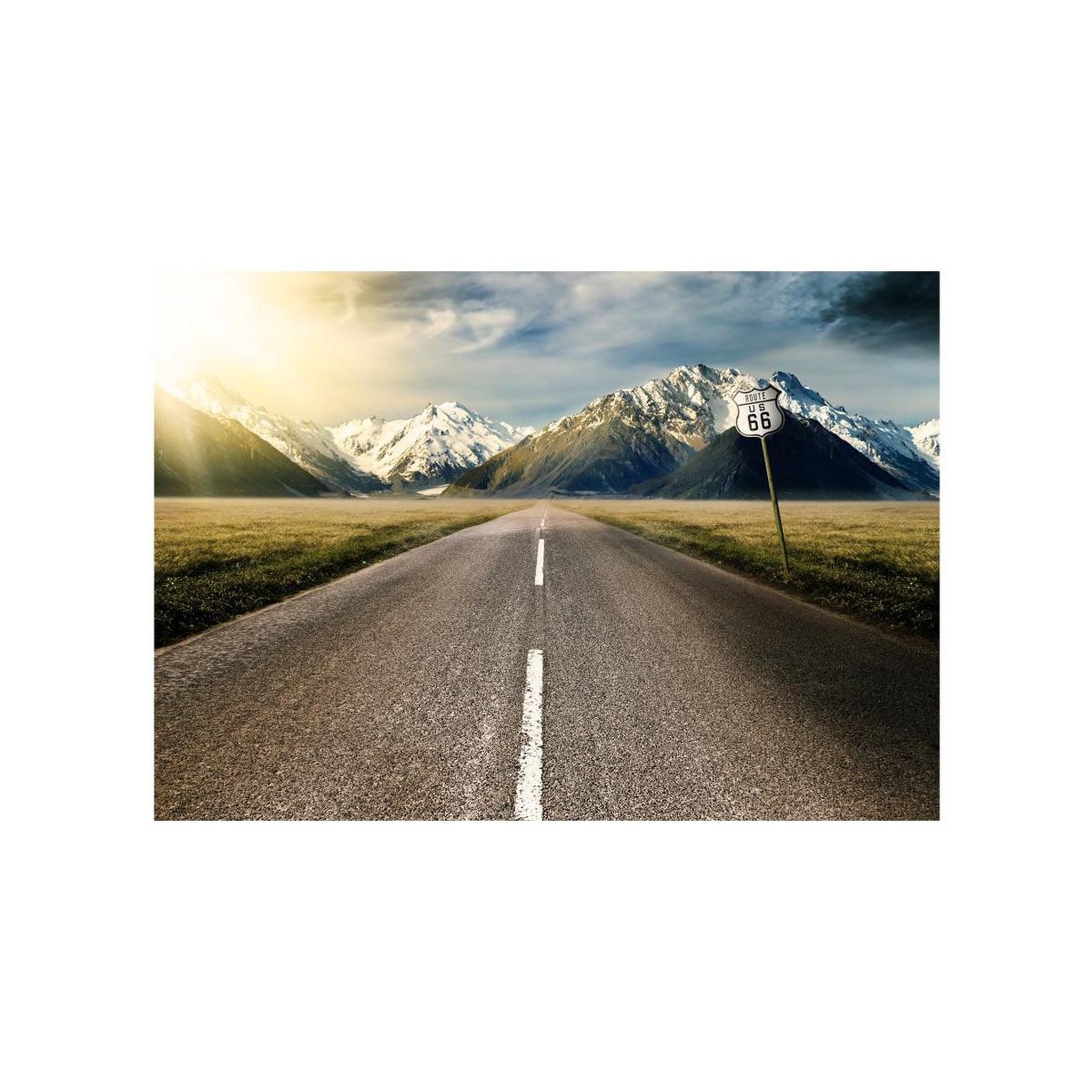 Voir la diapositive 2 : Paris Prix Papier peint  the long road