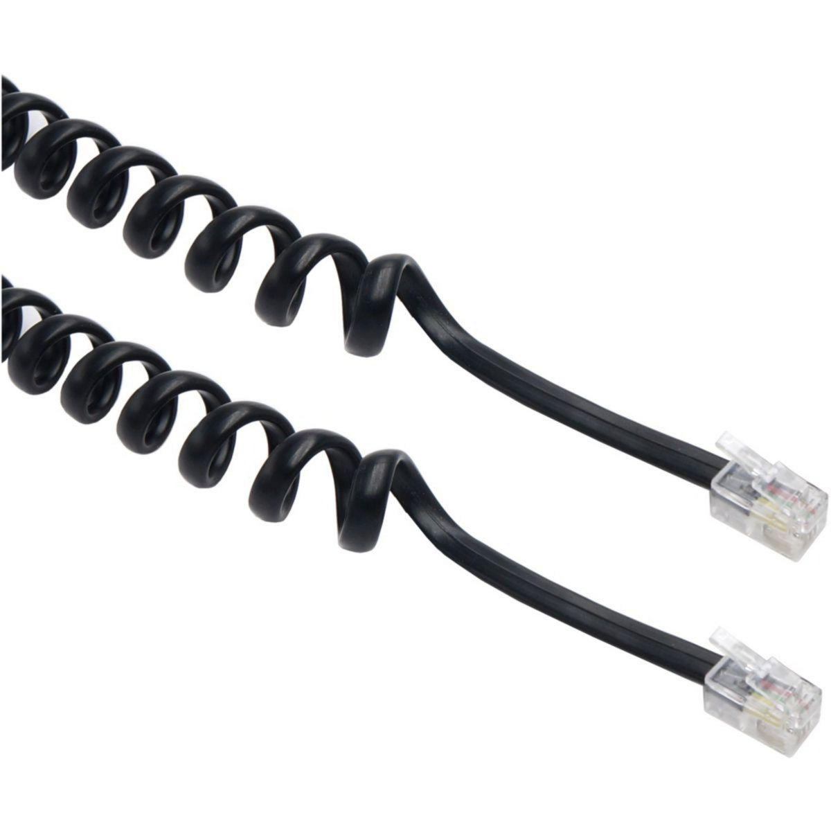 ESSENTIEL B Câble téléphonique RJ11 Spirale