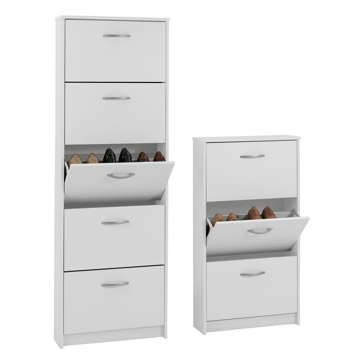 Meuble à chaussures 5 abattants TOM