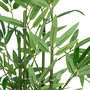 Voir la diapositive 3 : ATMOSPHERA Bambou Artificiel en Pot  Ly  46cm Naturel