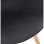 Voir la diapositive 6 : Paris Prix Fauteuil Design en Tissu  Pikko  84cm Gris Foncé