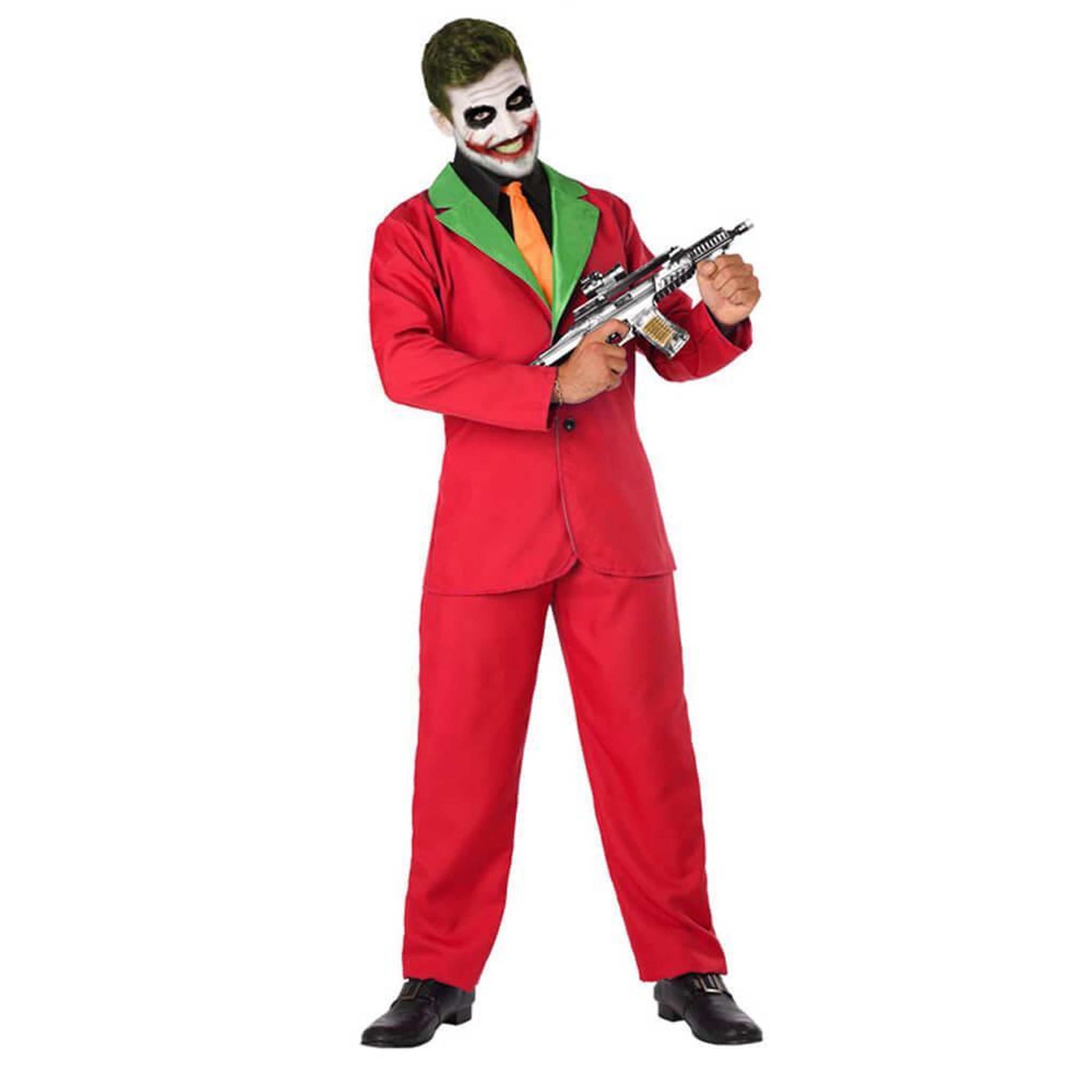 ATOSA Déguisement Clown Rouge - Homme - M/L
