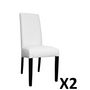 Voir la diapositive 1 : Lot de 2 chaises de séjour salle à mager modernes MARIA