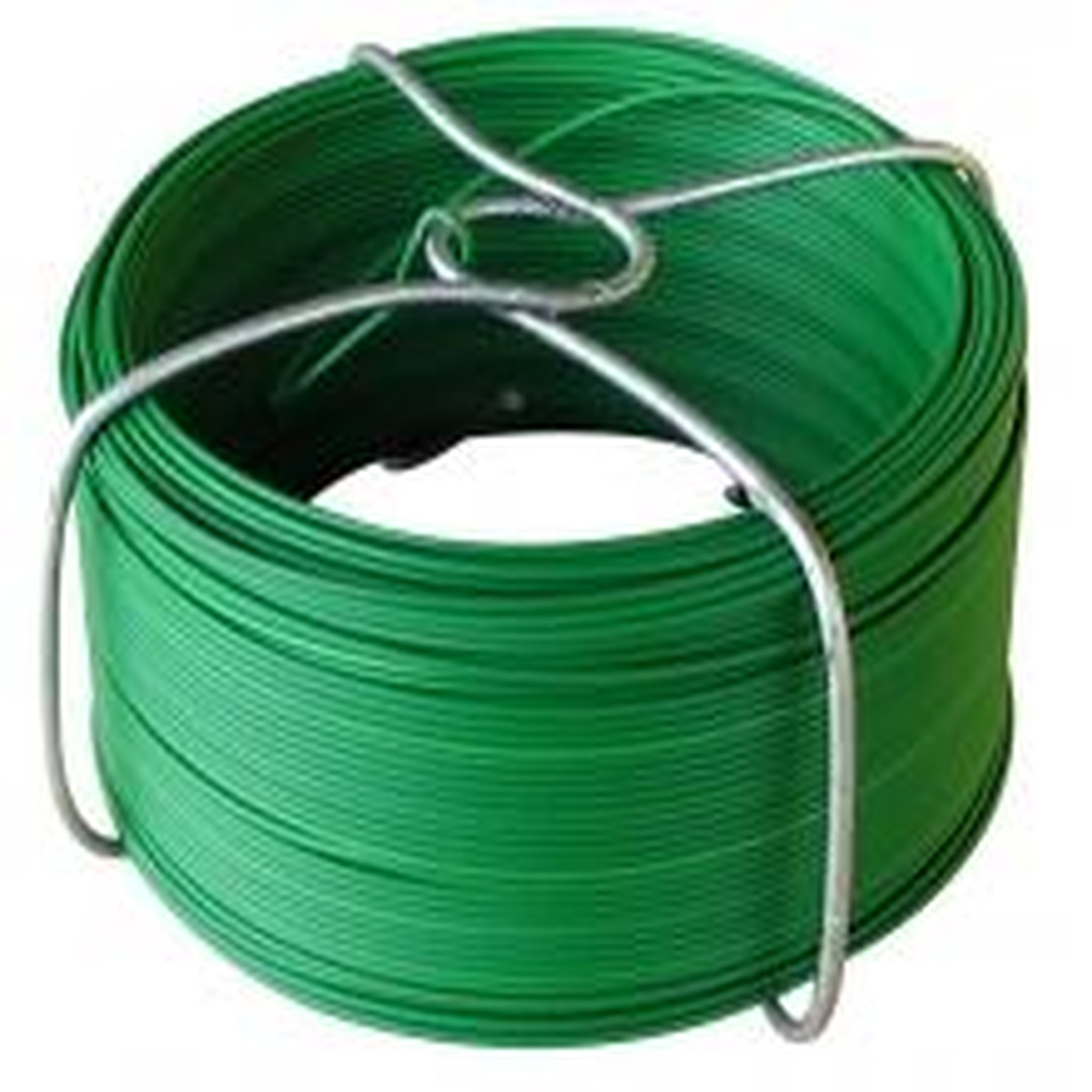 OUTIFRANCE Fil de fer plastifié vert n°5 Ø 1 mm x 50 m