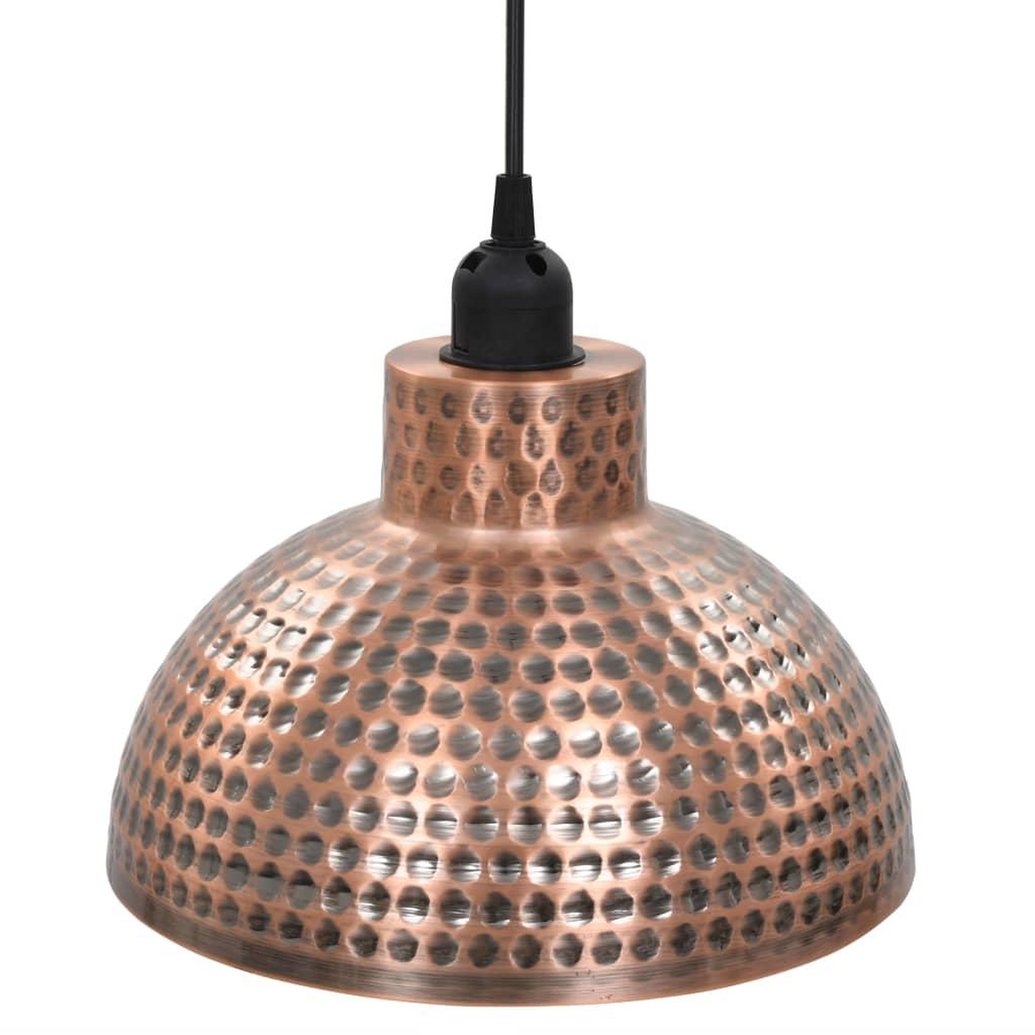 Voir la diapositive 5 : VIDAXL Plafonnier 2 pcs Semi-spherique Couleur cuivre
