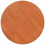 Voir la diapositive 2 : VIDAXL Dessus de table rond cire marron Ø60x2,5 cm bois de pin massif