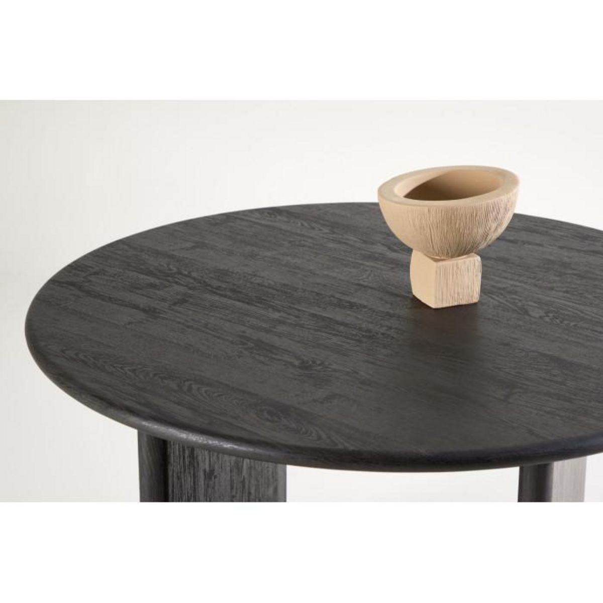 Paris Prix Table à Manger Ronde  Bjorholmen  120cm Noir