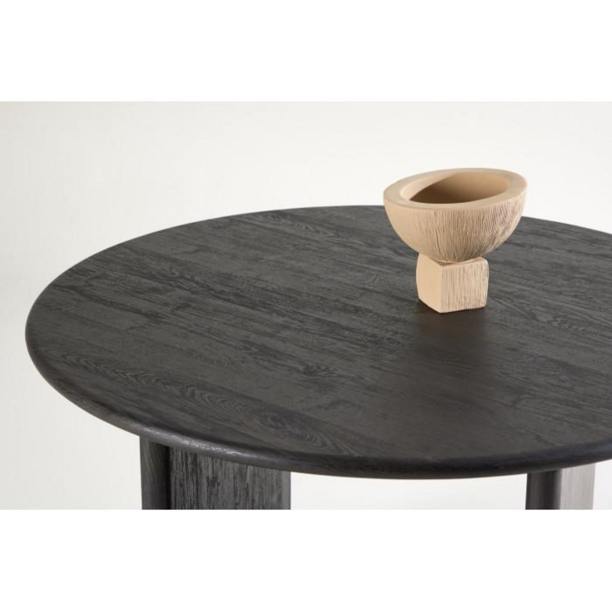 Paris Prix Table à Manger Ronde  Bjorholmen  120cm Noir