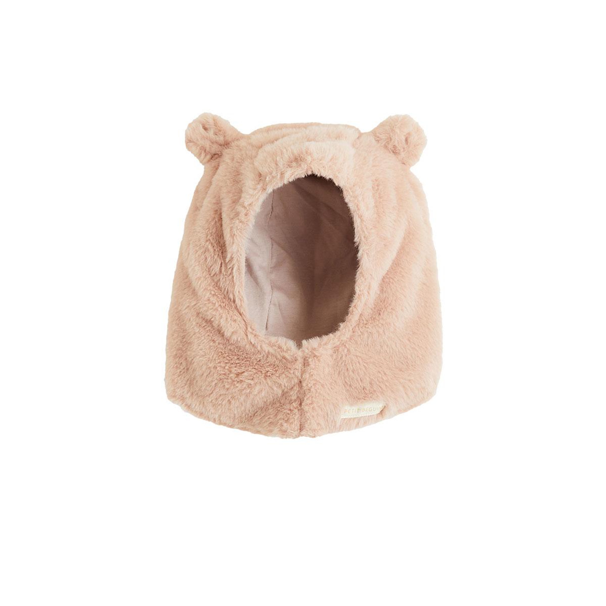 Voir la diapositive 1 : PETIT BEGUIN Cagoule bébé en fausse fourrure Laponie