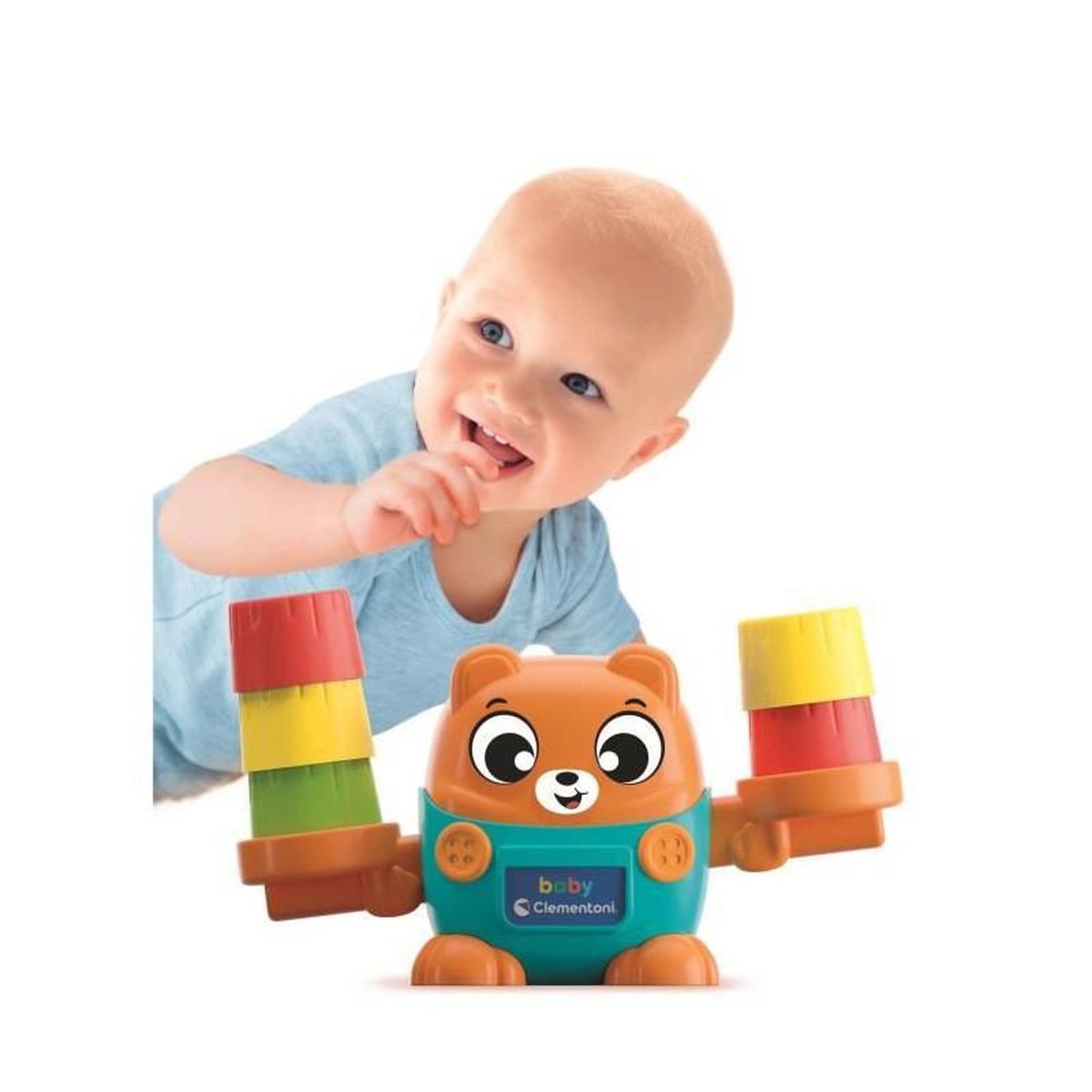 Voir la diapositive 4 : CLEMENTONI L'ours équilibriste Montessori CLEMENTONI