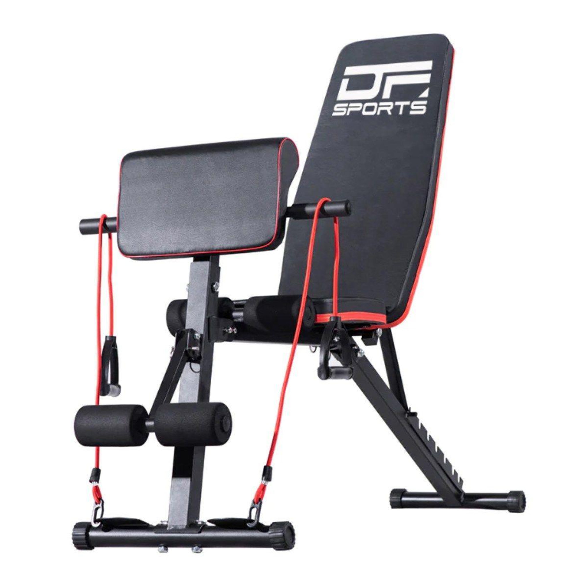 DE FAUGERES Banc de musculation  marcy  130cm noir