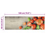 Voir la diapositive 5 : VIDAXL Tapis de cuisine lavable impression de tomates 60x180cm velours