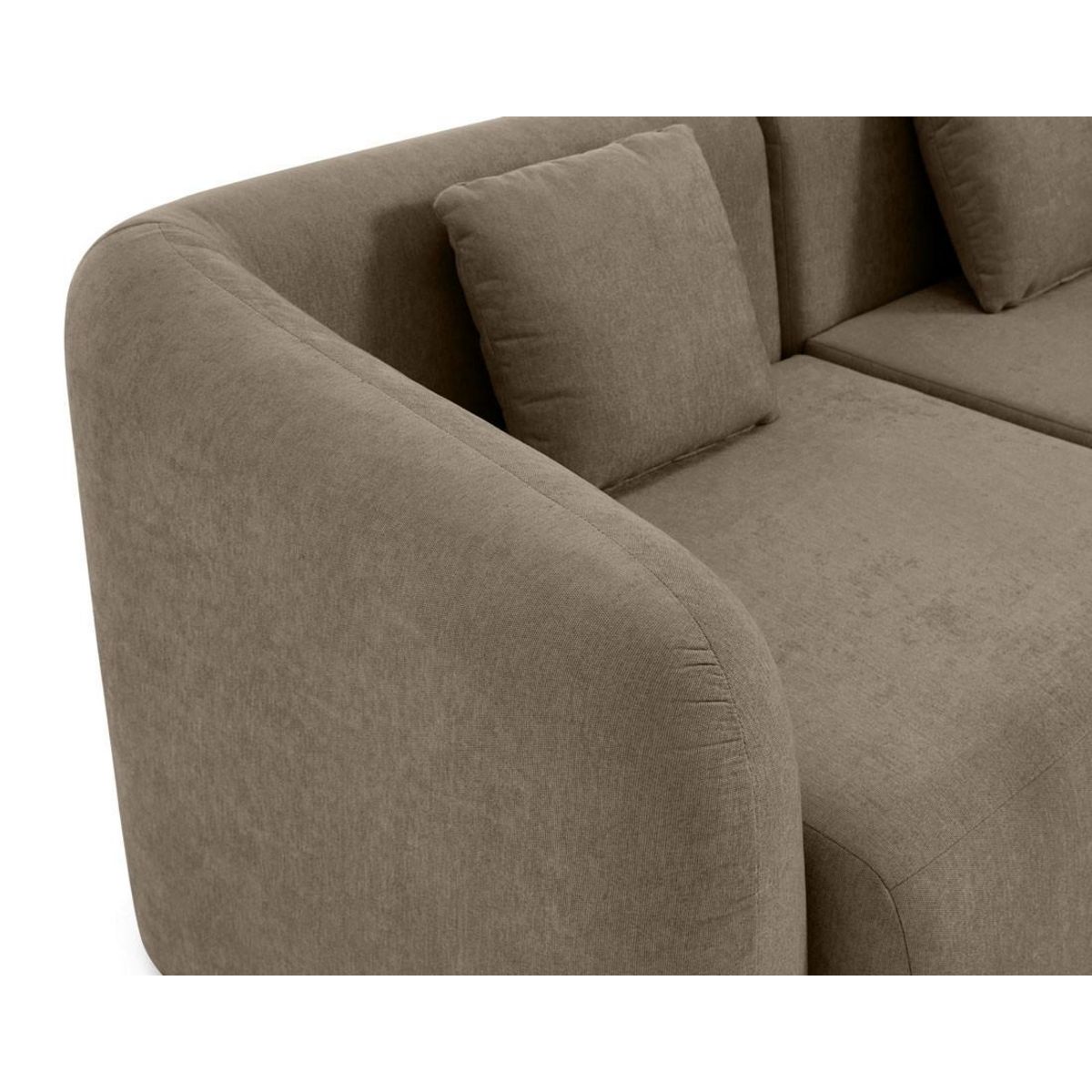 LISA DESIGN Ikare - canapé modulable 2 places - en tissu