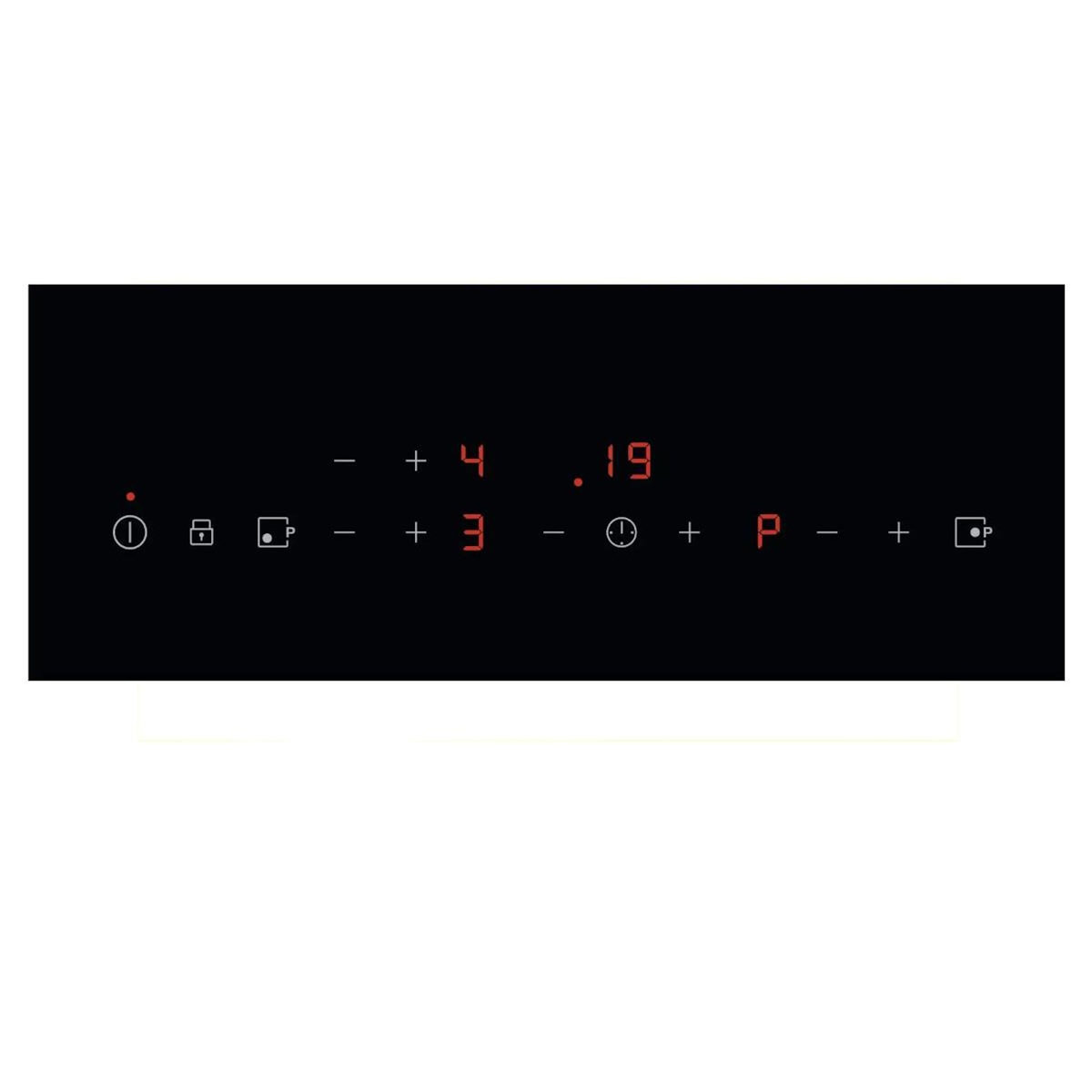 FAURE Table de cuisson induction 59cm 3 feux 7200w noir - FITN632K
