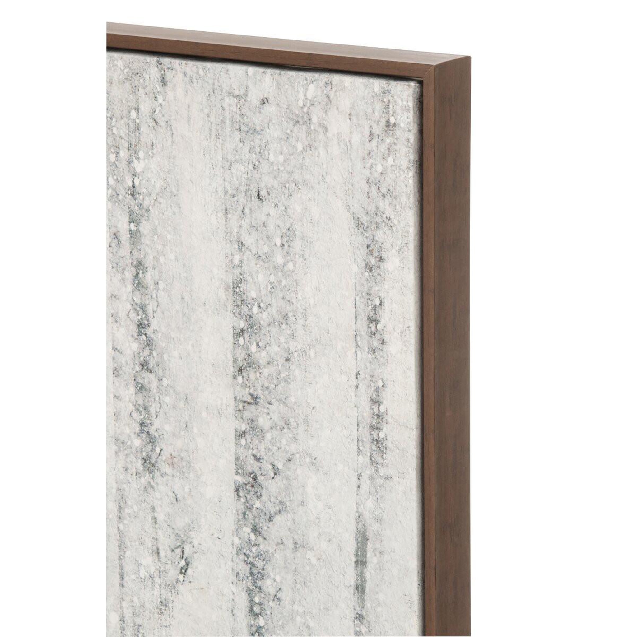 Voir la diapositive 2 : J-LINE Tableau Déco Cerf  Jade  100x140cm Blanc