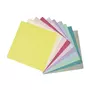 Rayher Origami feuilles à plier, FSC Mix Credit, pastel, 20x20cm, 80g / m², sachet 100 pces