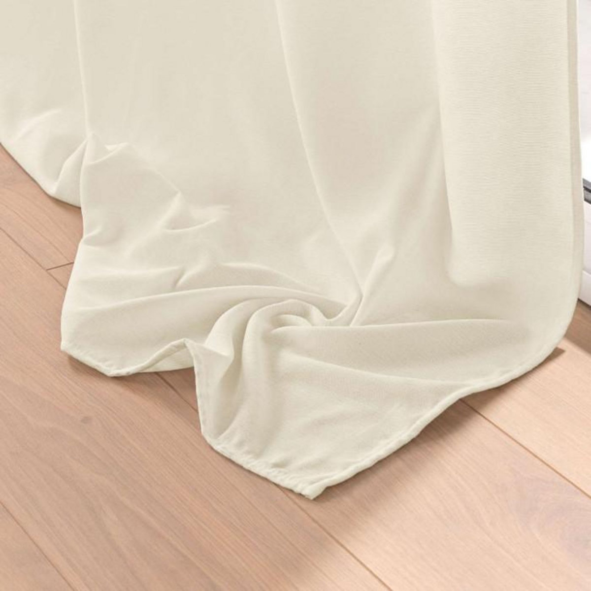 Paris Prix Rideau à Œillets Velours  Novana  135x260cm Lin